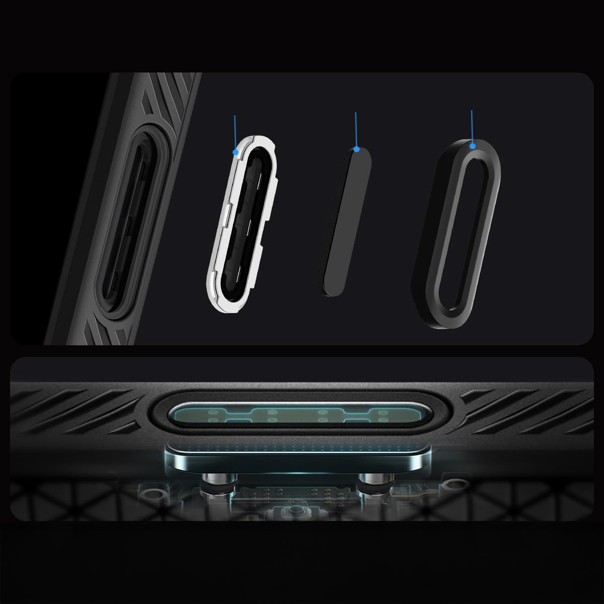 Etui Spigen Liquid Air T Mag MagSafe do iPhone 16 Pro Max, czarne